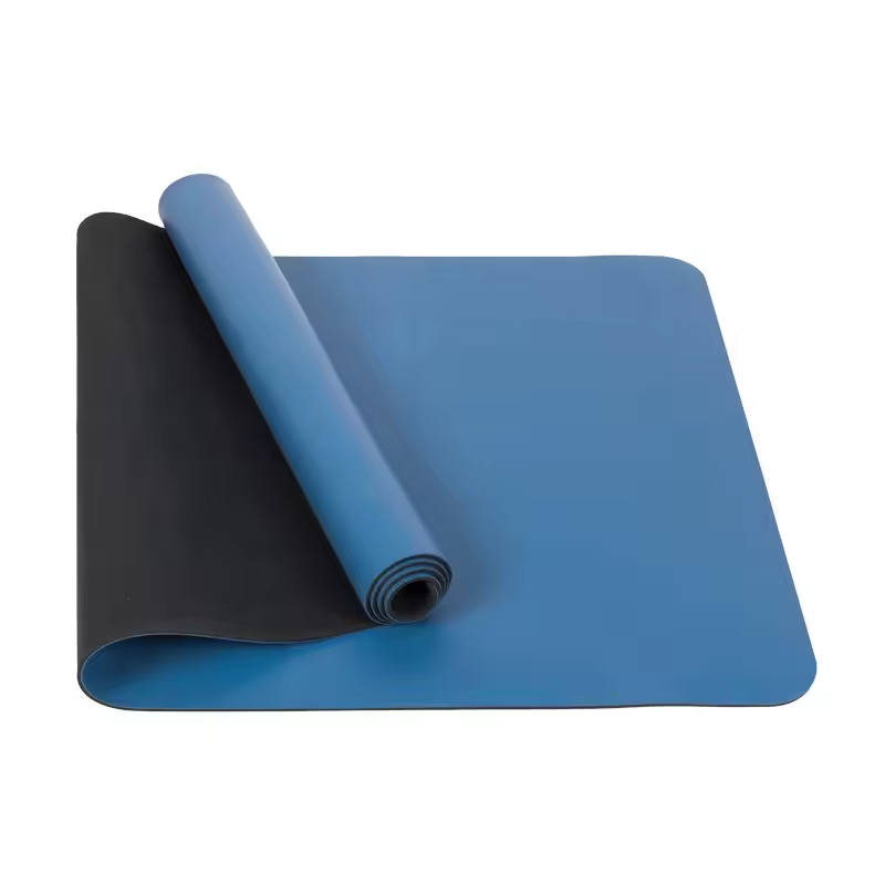 PU Rubber Yoga Mat — Sweat-Grip Surface, Natural Rubber Base, 4.5mm Cushioning | Eco-Friendly Non-Slip Mat for Hot Yoga, Pilates & Daily Practice