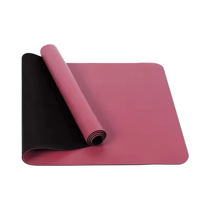 PU Rubber Yoga Mat — Sweat-Grip Surface, Natural Rubber Base, 4.5mm Cushioning | Eco-Friendly Non-Slip Mat for Hot Yoga, Pilates & Daily Practice