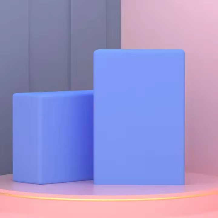EVA Yoga Block | Firm, Lightweight Support for Balance, Alignment & Deep Stretches