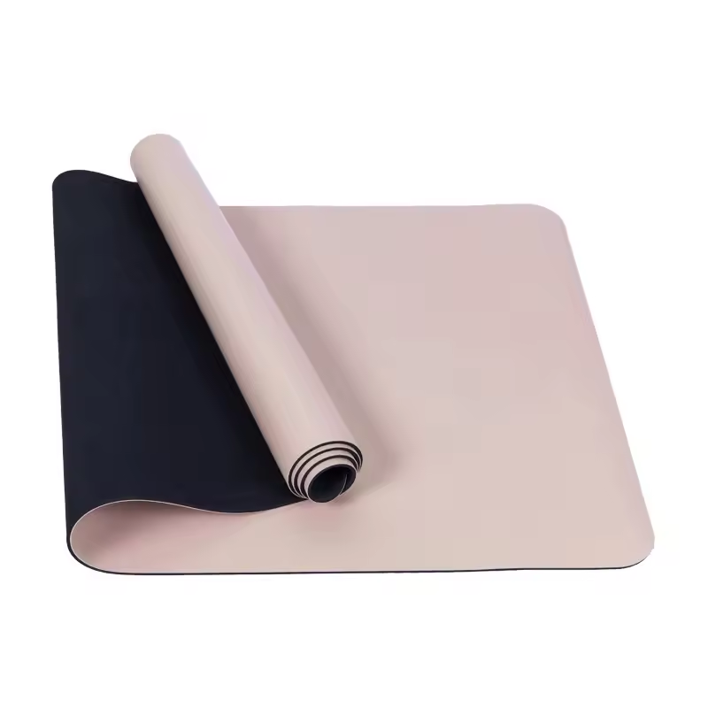 PU Rubber Yoga Mat — Sweat-Grip Surface, Natural Rubber Base, 4.5mm Cushioning | Eco-Friendly Non-Slip Mat for Hot Yoga, Pilates & Daily Practice