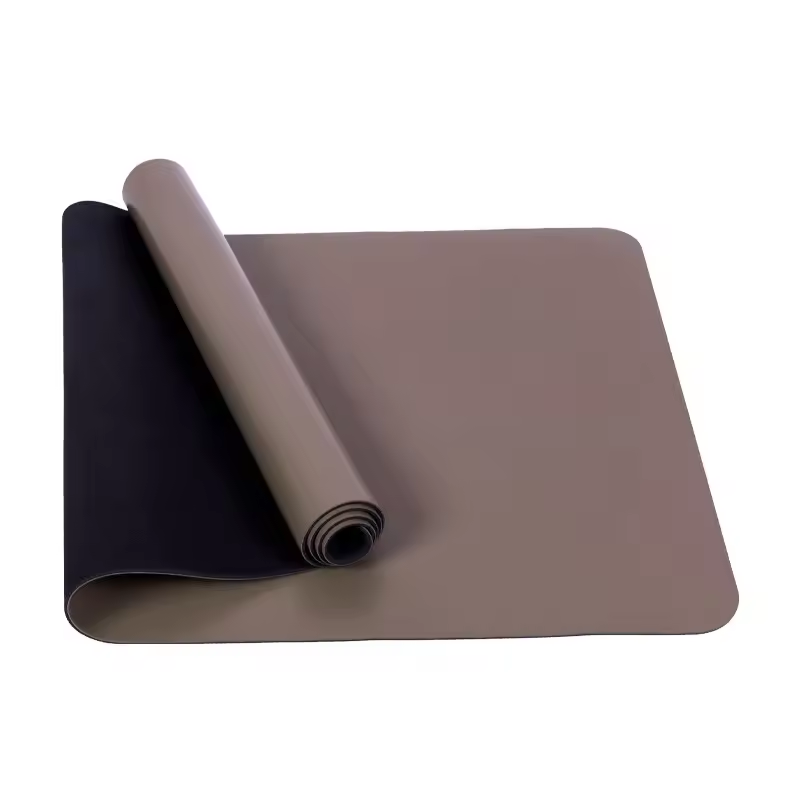 PU Rubber Yoga Mat — Sweat-Grip Surface, Natural Rubber Base, 4.5mm Cushioning | Eco-Friendly Non-Slip Mat for Hot Yoga, Pilates & Daily Practice