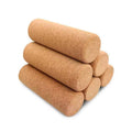 Cork Yoga Roller — 33cm or 45cm Natural Cork Massage Roller, Non-Slip Surface, Durable Core for Myofascial Release, Muscle Recovery, Yoga & Pilates