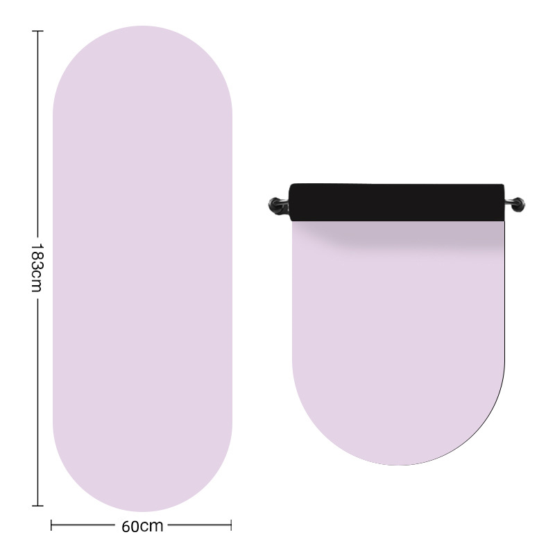 OVal PU Rubber Yoga Mat — 4.5mm Sweat-Activated Grip, Natural Rubber Base, Eco-Friendly Non-Slip Mat for Hot Yoga, Pilates & Daily Practice