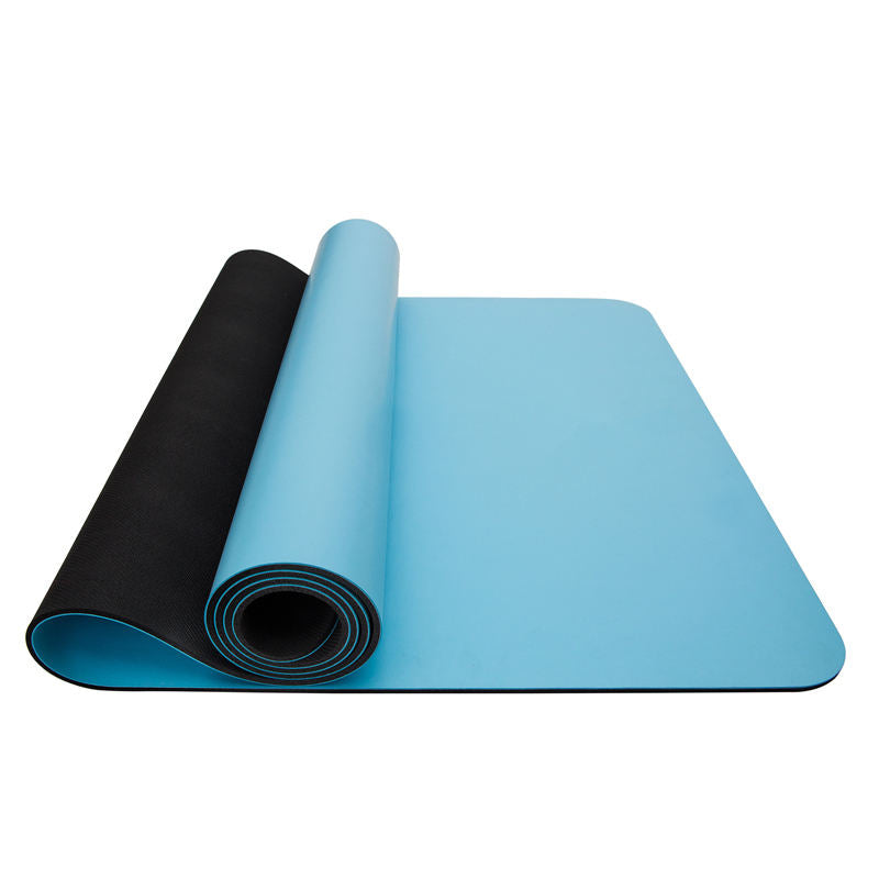 PU Rubber Yoga Mat — Sweat-Grip Surface, Natural Rubber Base, 4.5mm Cushioning | Eco-Friendly Non-Slip Mat for Hot Yoga, Pilates & Daily Practice