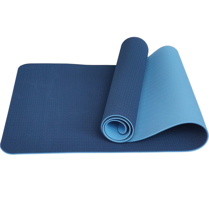 TPE Yoga Mat — 6mm Eco-Friendly Non-Slip Exercise Mat, Double-Sided Grip, Lightweight & Low-Odor for Yoga, Pilates & Home Workouts