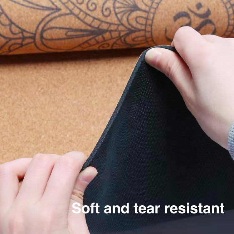 Cork Rubber Yoga Mat — 4.5mm Natural Cork Top, Sweat-Activated Grip, Natural Rubber Base, Eco-Friendly Non-Slip Mat for Hot Yoga, Pilates & Daily Practice
