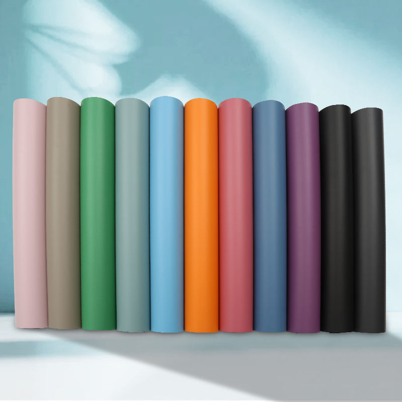 PU Rubber Yoga Mat | Sweat-Grip PU Top, Natural Rubber Bottom, 5mm Comfort for Hot Yoga, Pilates & Fitness