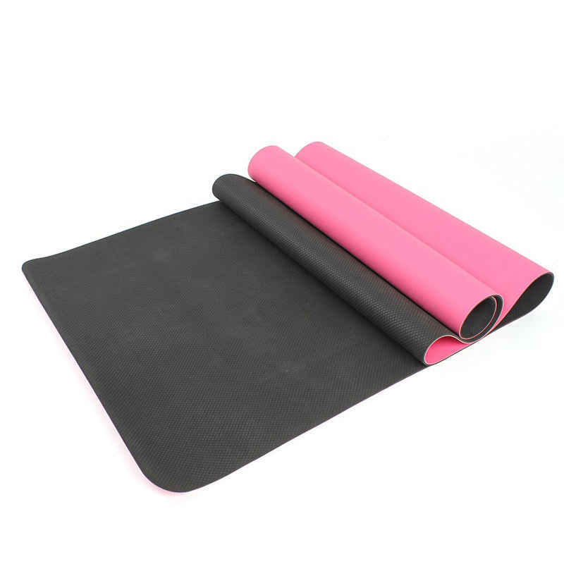 PU Rubber Yoga Mat — Sweat-Grip Surface, Natural Rubber Base, 4.5mm Cushioning | Eco-Friendly Non-Slip Mat for Hot Yoga, Pilates & Daily Practice