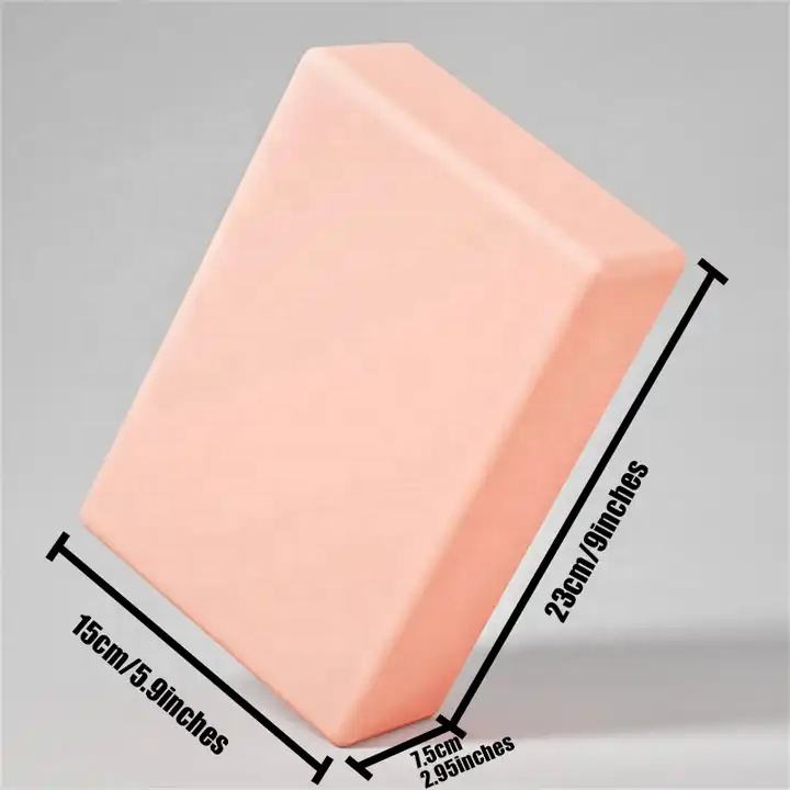 EVA Yoga Block | Firm, Lightweight Support for Balance, Alignment & Deep Stretches