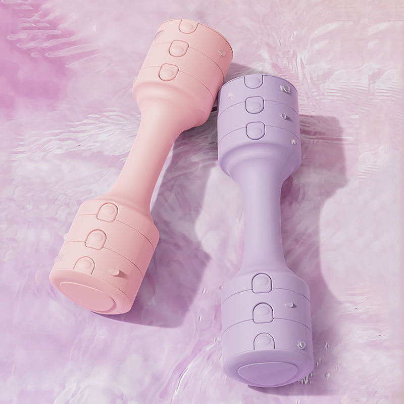 Adjustable Dumbbell — 1.5kg to 2.5kg Adjustable Weight, Compact Non-Slip Hand Weight for Home Workouts, Yoga, Pilates & Light Strength Training