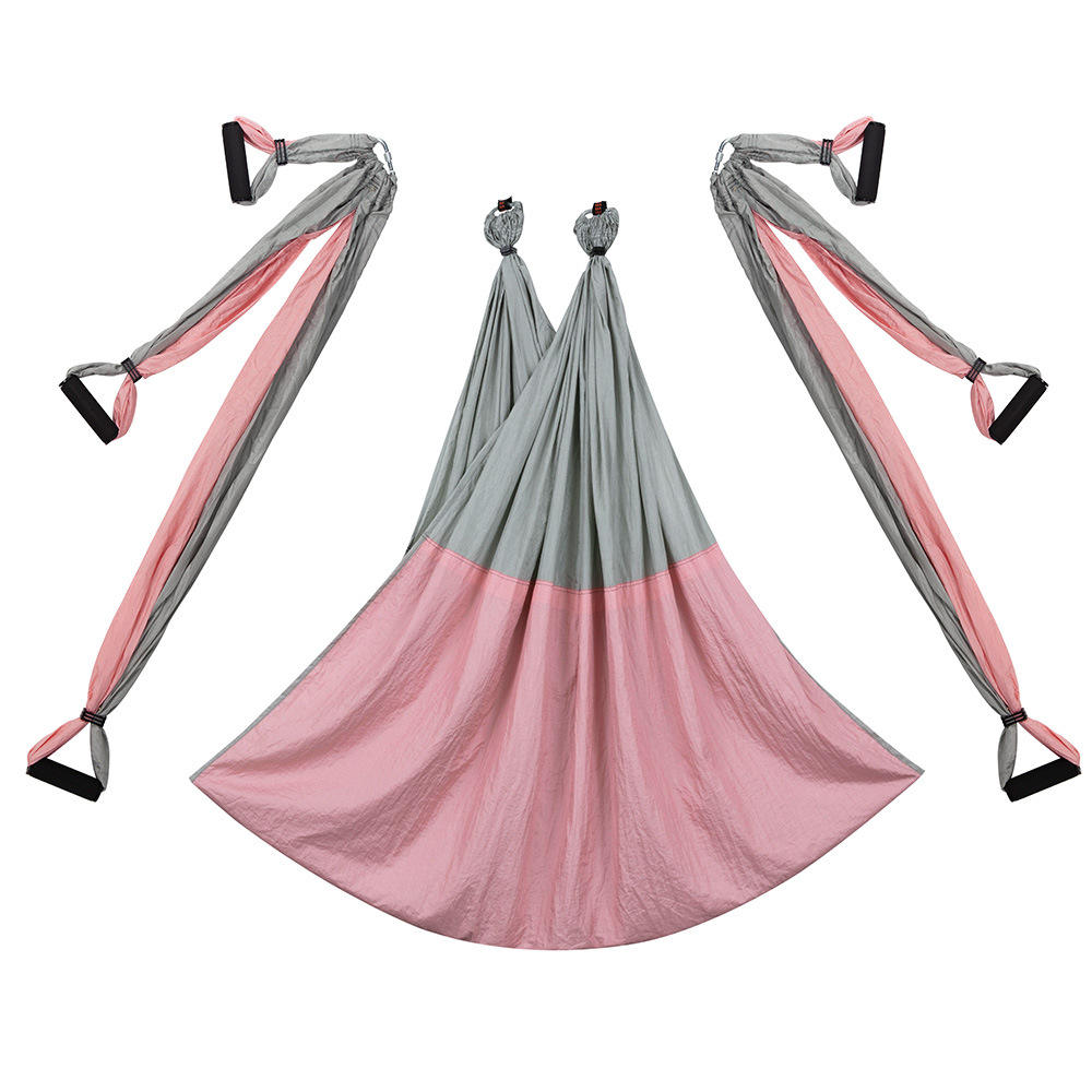 Polyester Aerial Yoga Swing Hammock — Soft Durable Fabric, Non-Slip Grip, for Inversion, Stretching, Pilates & Home Studio