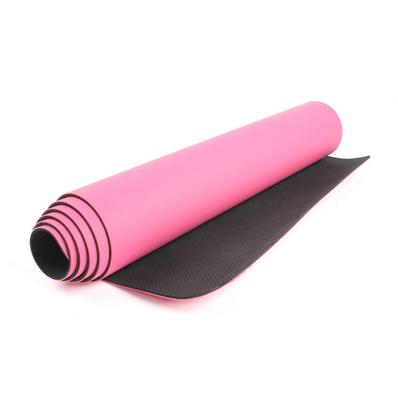 PU Rubber Yoga Mat — Sweat-Grip Surface, Natural Rubber Base, 4.5mm Cushioning | Eco-Friendly Non-Slip Mat for Hot Yoga, Pilates & Daily Practice