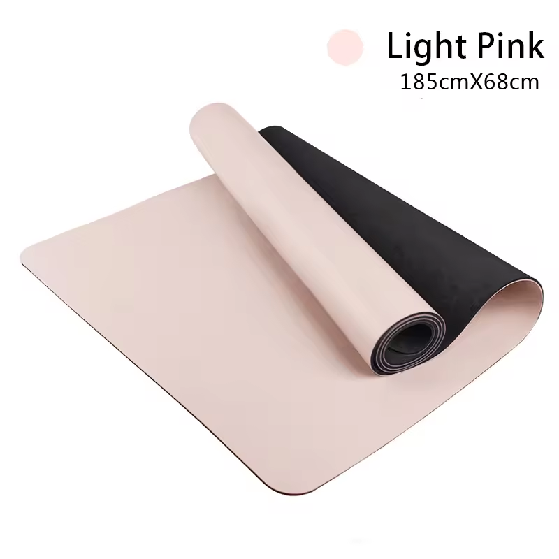 PU Rubber Yoga Mat | Sweat-Grip PU Top, Natural Rubber Bottom, 5mm Comfort for Hot Yoga, Pilates & Fitness