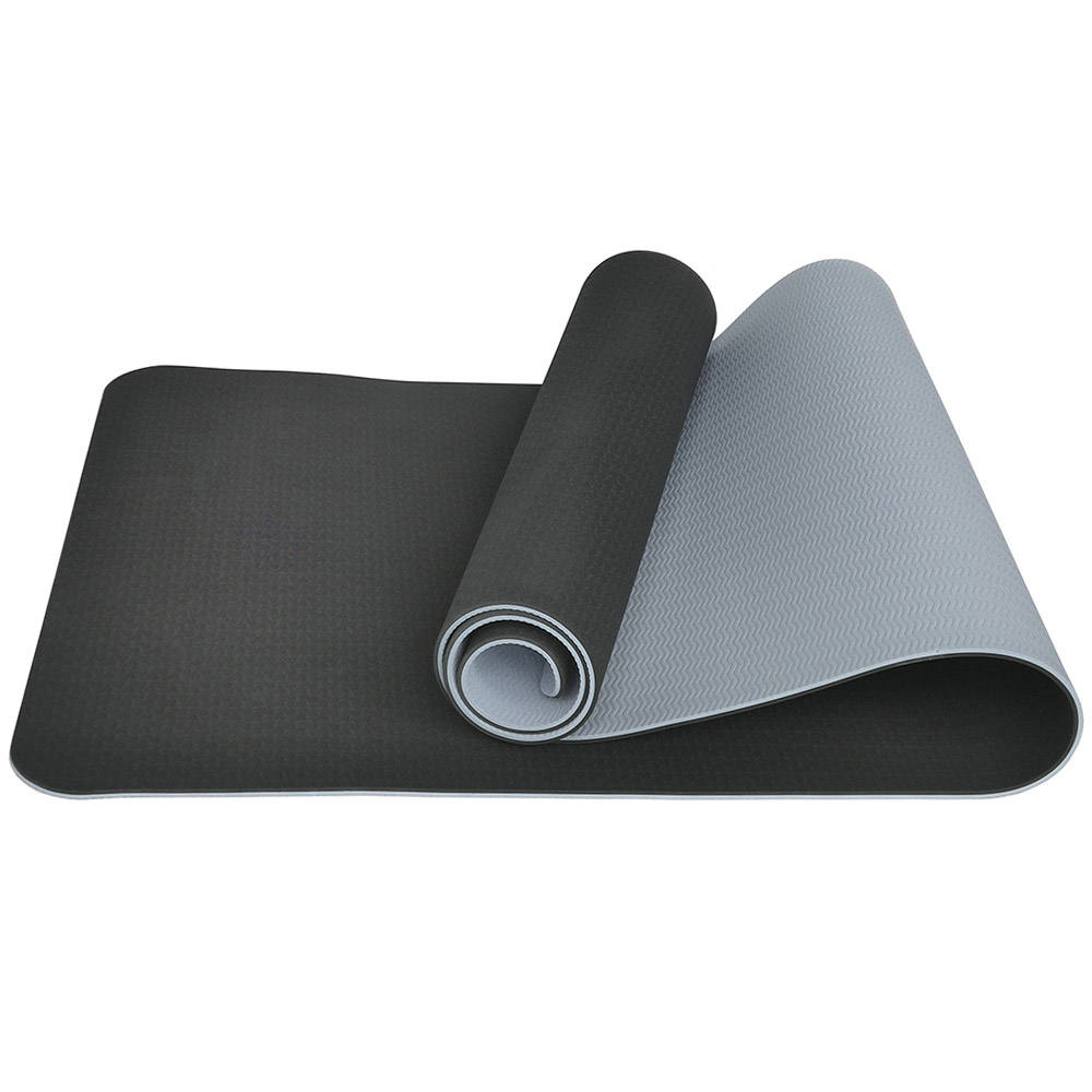 TPE Yoga Mat — 6mm Eco-Friendly Non-Slip Exercise Mat, Double-Sided Grip, Lightweight & Low-Odor for Yoga, Pilates & Home Workouts