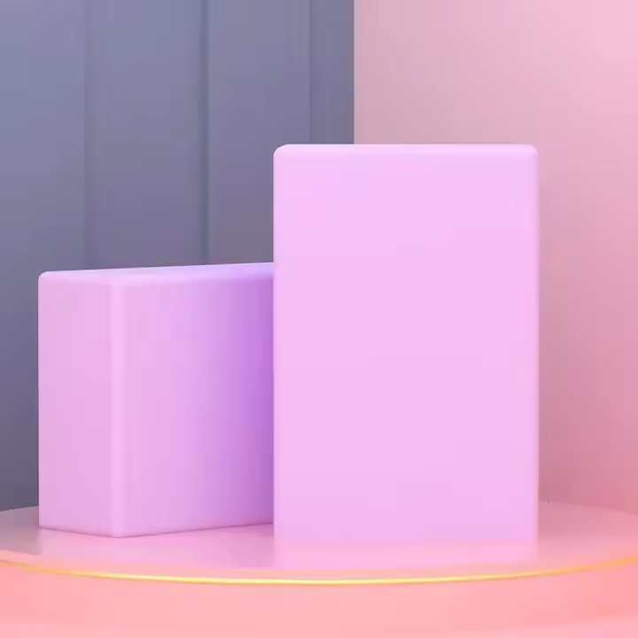 EVA Yoga Block | Firm, Lightweight Support for Balance, Alignment & Deep Stretches