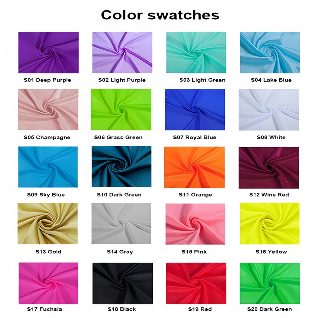 Solid Color Aerial Yoga Hammock — Polyester Fabric, 5m or 6m Length, Soft Durable Swing for Inversion, Stretching, Pilates & Home Studio